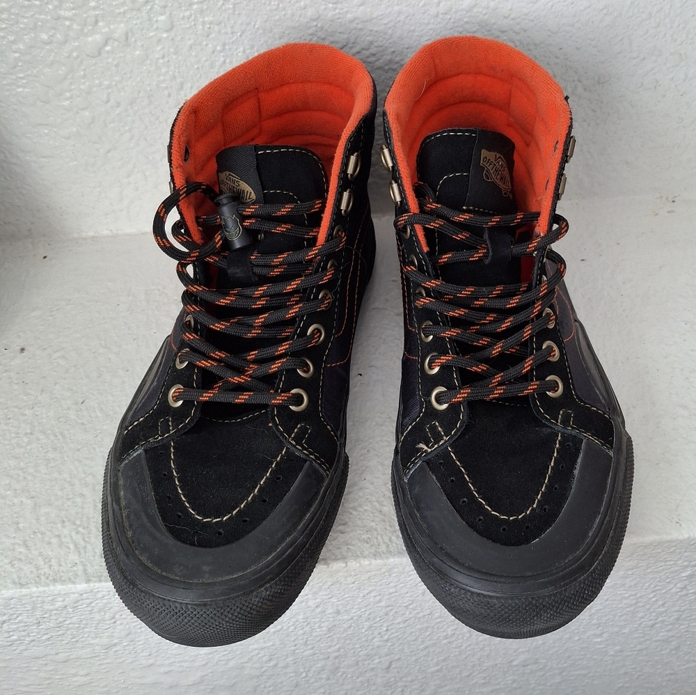 Vans Skate Sk8-hi Spitfire Black Shoes - Picture 8 of 14